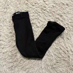 Child’s Black Alympic Equestrian Knee Patch Horseback Riding Jodhpurs. Good Cond
